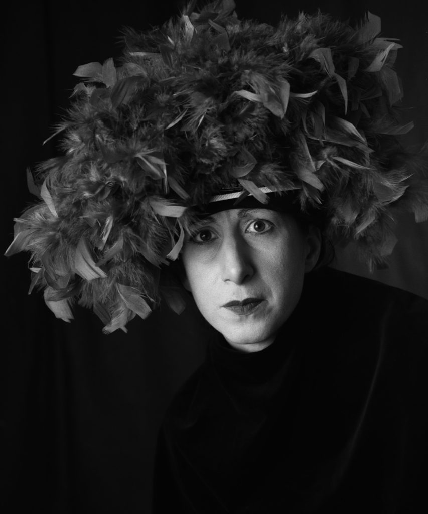 Carol Sawyer | Natalie Brettschneider Performs Nancy Cunard's Hat |Paris, c1925 | silver gelatin print